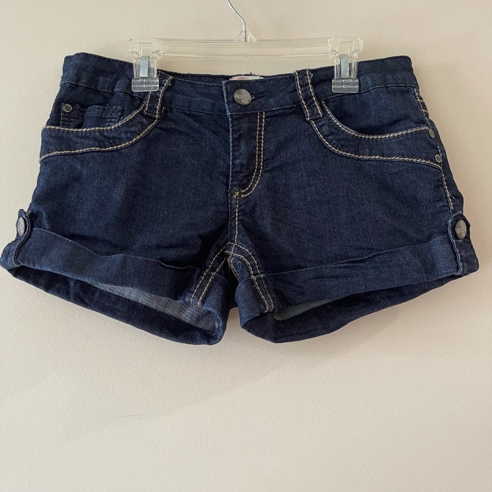 Blue Denim Shorts